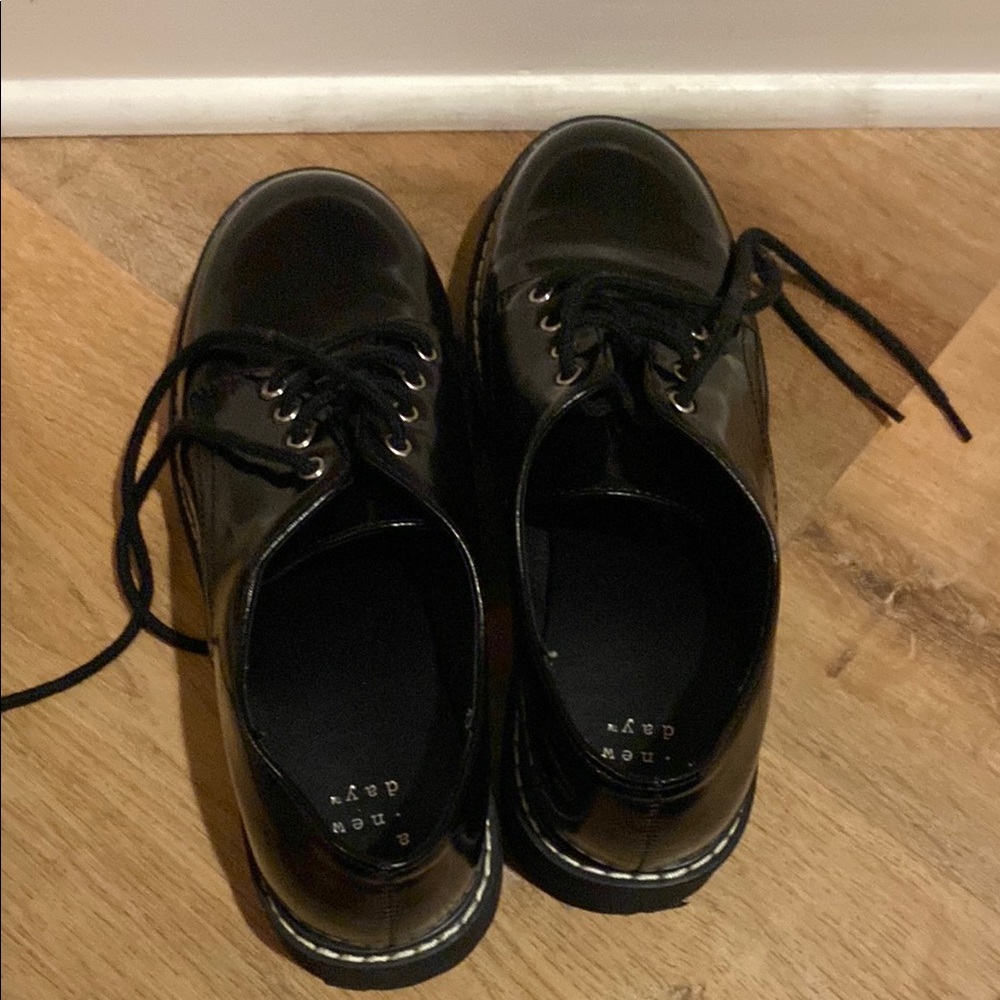 Dr. Martens Black Leather Shoes